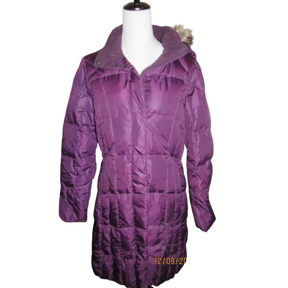 Eddie Bauer Dark Purple Winter Coat - size medium - Picture 4 of 7